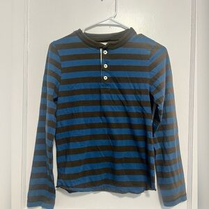 Johnnie B Boden Stripe shirt Size 11-12 YO Like New